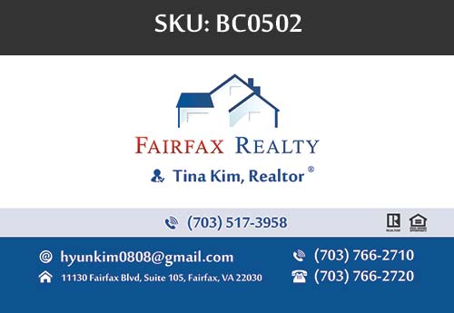 247101 - Fairfax Realty Business Cards