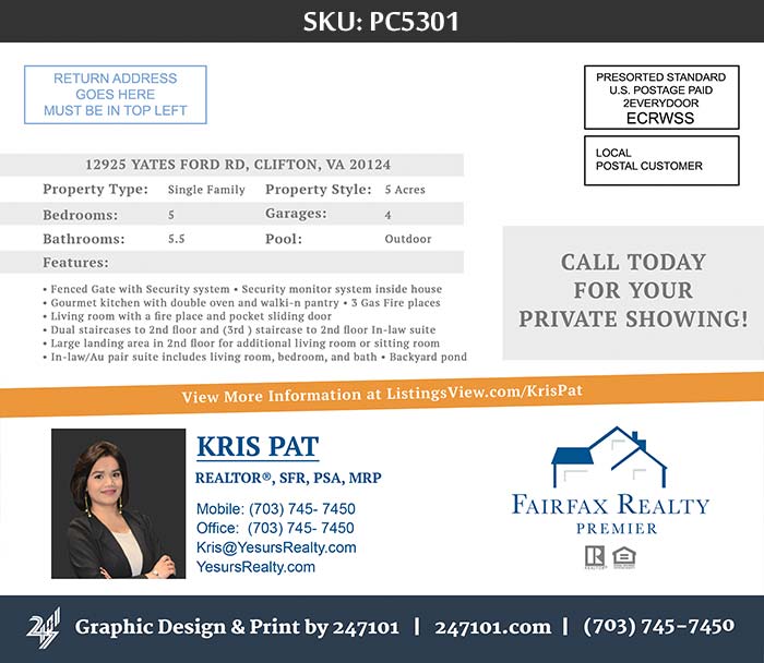 247101.com - Postcards - Real Estate Marketing