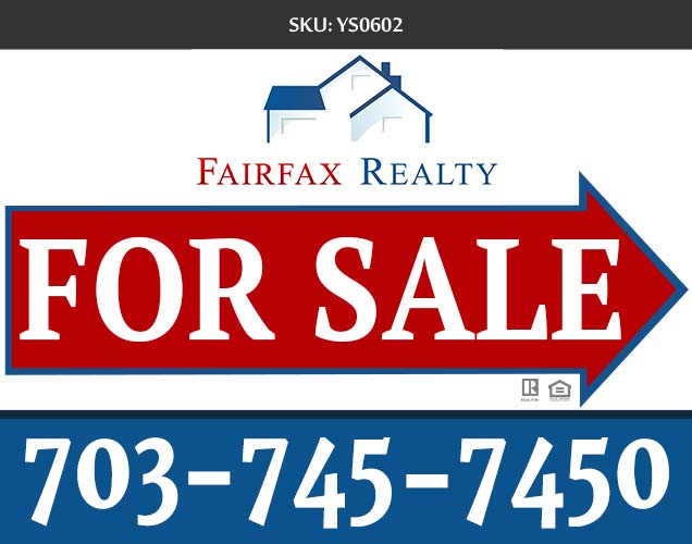 247101.com - Fairfax Realty Yard Signs