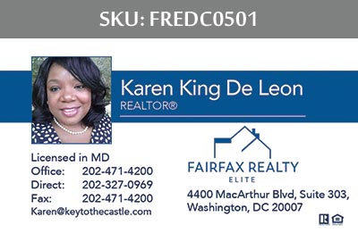 Fairfax Realty Elite Business Cards by 247101