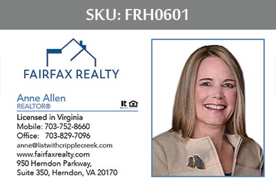 Fairfax Realty of Herndon Business Cards by 247101
