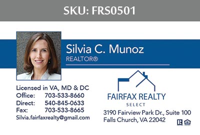 Fairfax Realty Business Cards by 247101