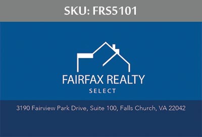Fairfax Realty Business Cards by 247101