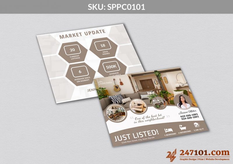 Postcard Mailers for Samson Properties Real Estate Agents SPPC0101