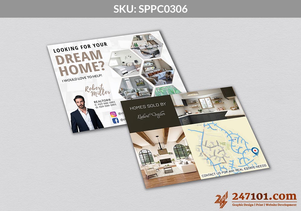 Looking for Your Dream Home? Samson Properties Postcard Mailers