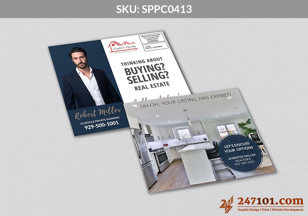 Your Listing Has Expired - Custom Postcards for Samson Properties for Real Estate Agents