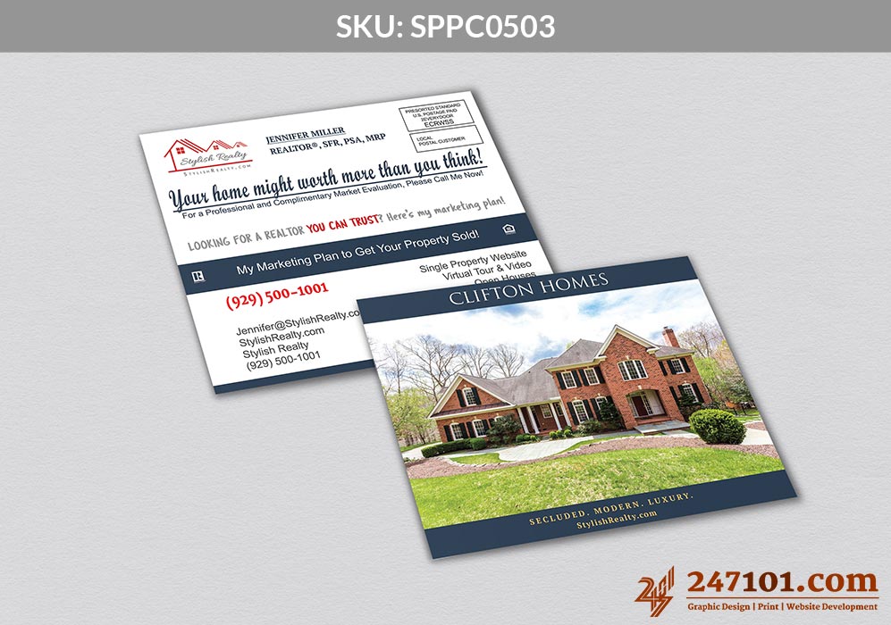Your Home Might Worth More than you Think! Postcard Mailers for Samson Properties Realtors