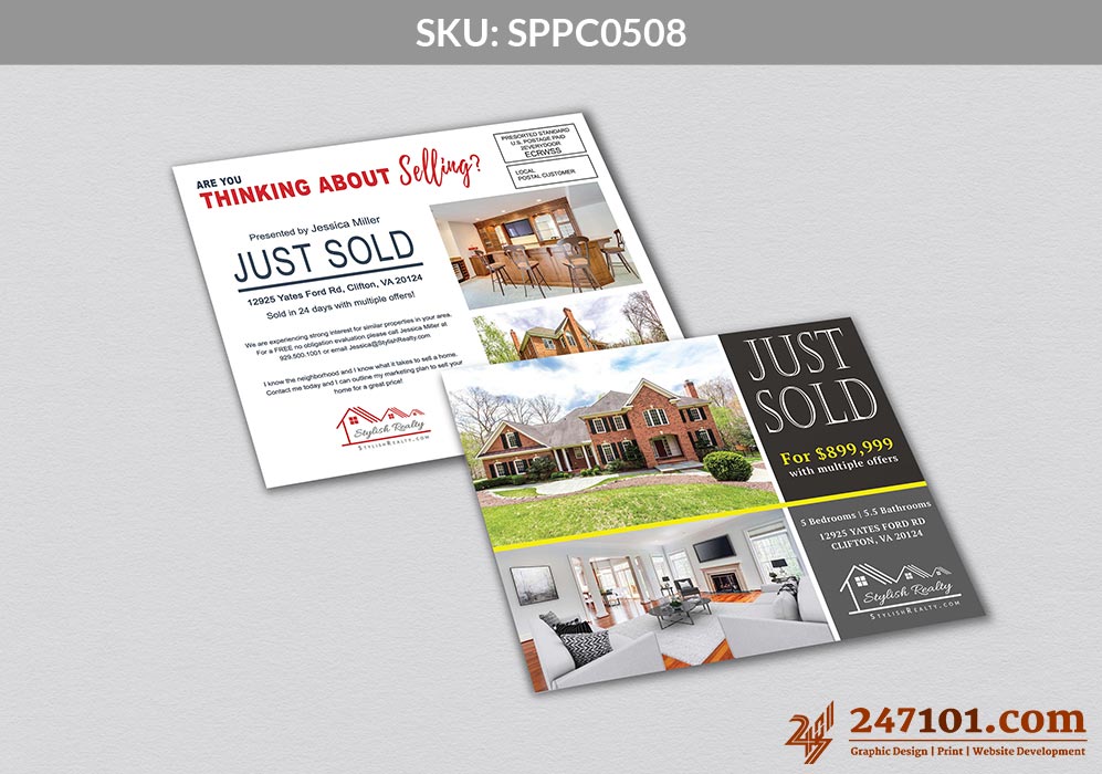 Just sold and Send Mailers to new Neighborhood - Samson Properties Real Estate Agents