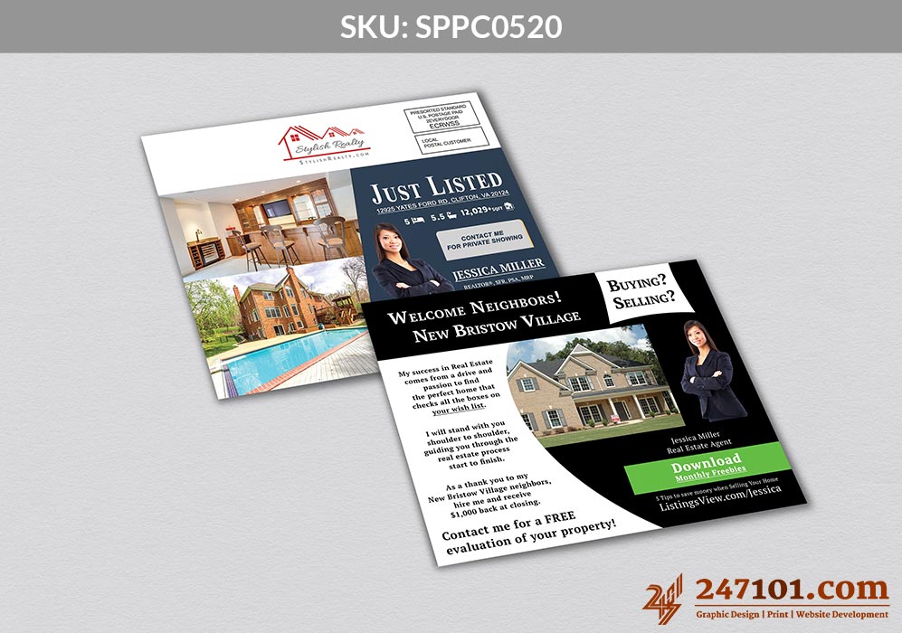 Welcome Neighborhood - Postcard Mailers for Samson Properties Realtors