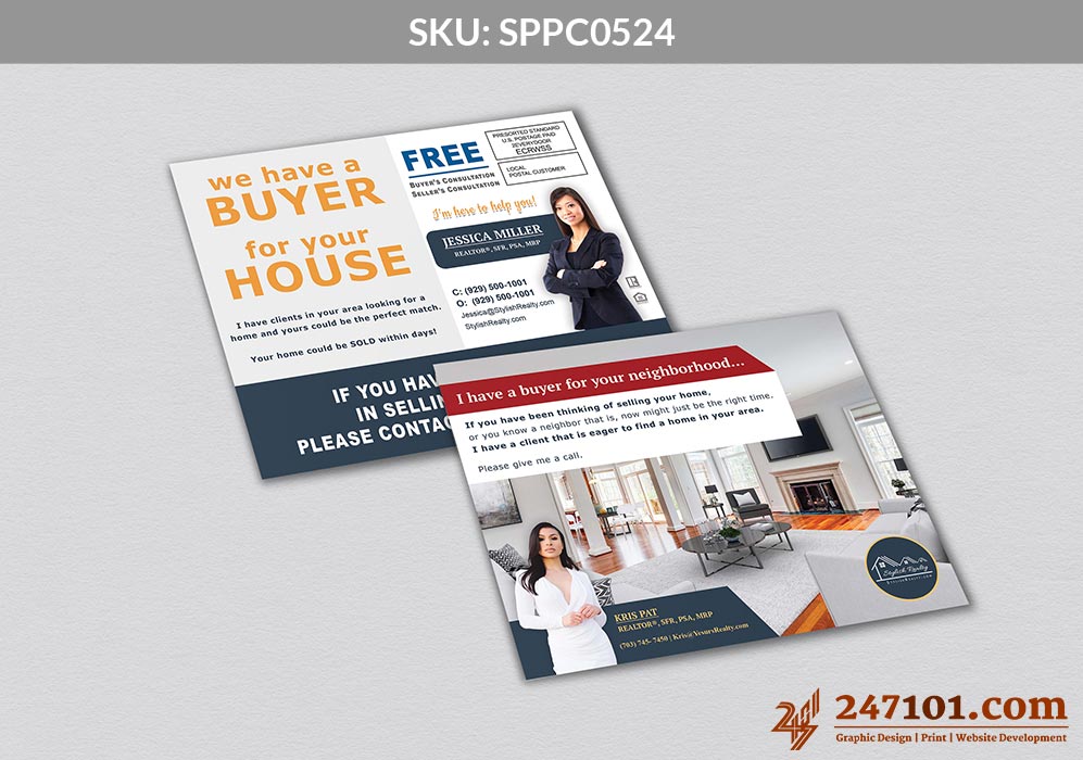 We have a Buyer for your House Mailer for Samson Properties Real Estate Agents