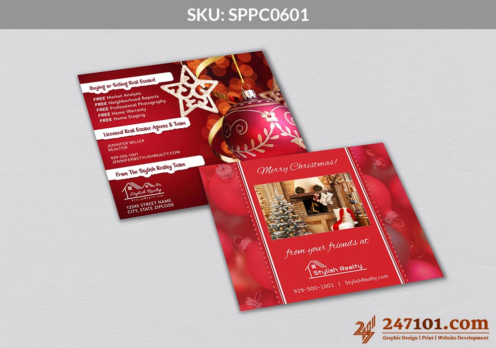 Merry Christmas Cards for Samson Properties Agents