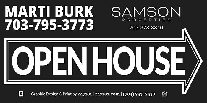 In Ground Yard Sign for Samson Properties Agent