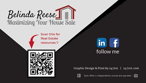 Samson Properties - Business Cards for Real Estate Agent - Belinda Reese