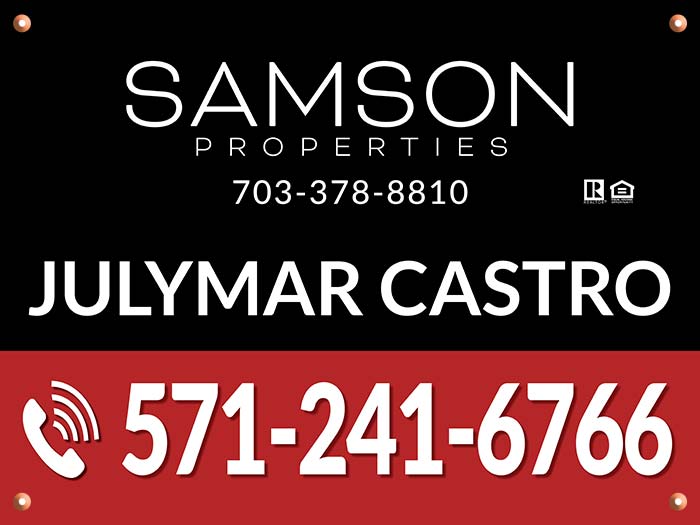 Realtors Signs Panels for Samson Properties