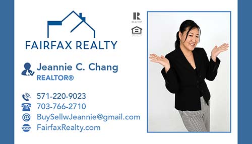 Business Cards for Fairfax Realty Elite Agents