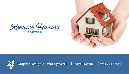 Business Cards for Fairfax Realty Premier Agents - Renwick Harvey