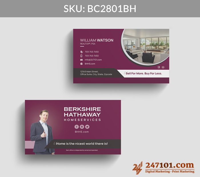 Real Estate Business Cards - BC2801 - Image 16