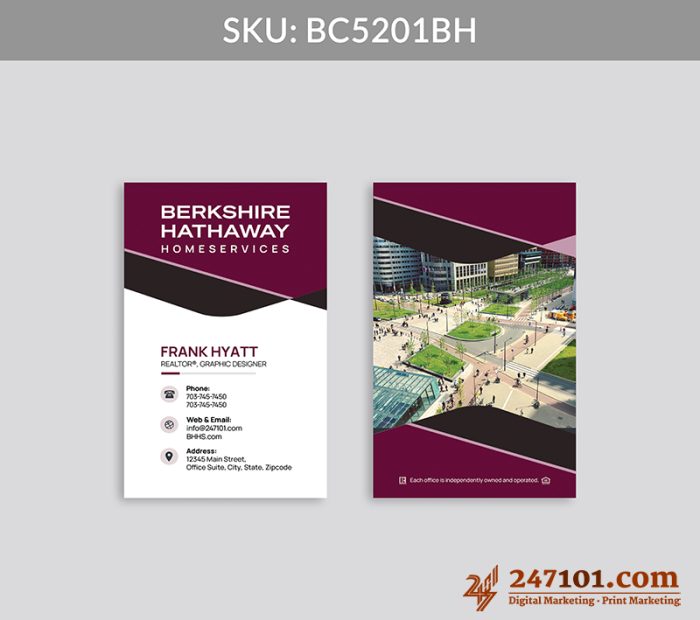 Real Estate Business Cards - BC5201 - Image 11