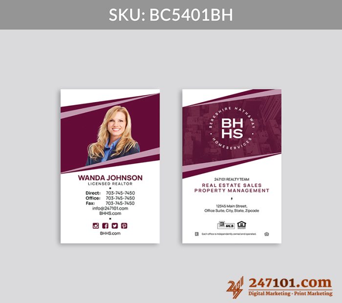 Real Estate Business Cards - BC5401