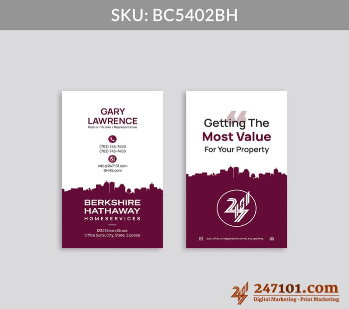 Real Estate Business Cards - BC5402 - Image 11