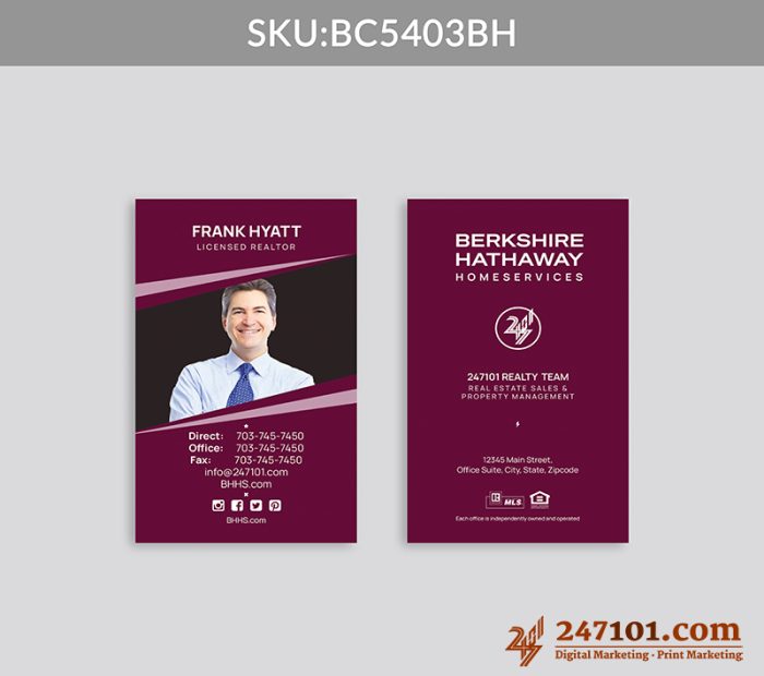 Real Estate Business Cards - BC5403 - Image 12