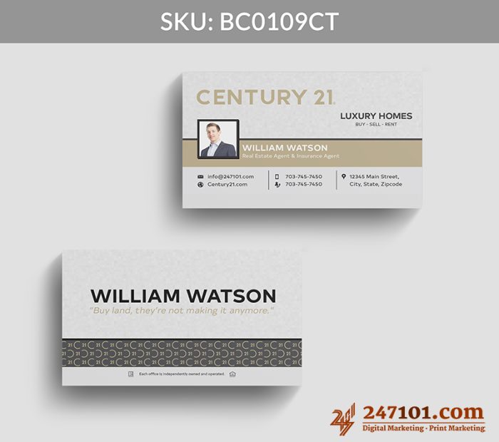 Real Estate Business Cards - BC0109 - Image 14