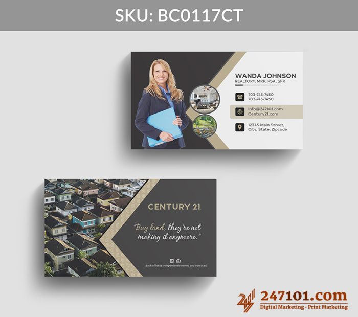 Real Estate Business Cards - BC0117 - Image 16