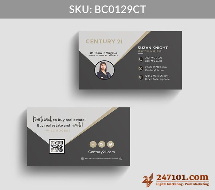 Real Estate Business Cards - BC0129 - Image 16