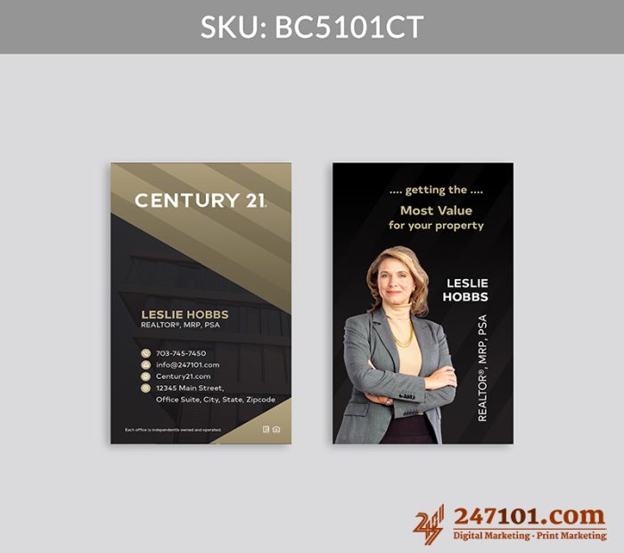 Real Estate Business Cards - BC5101 - Image 10