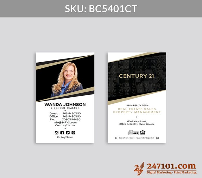 Real Estate Business Cards - BC5401 - Image 23