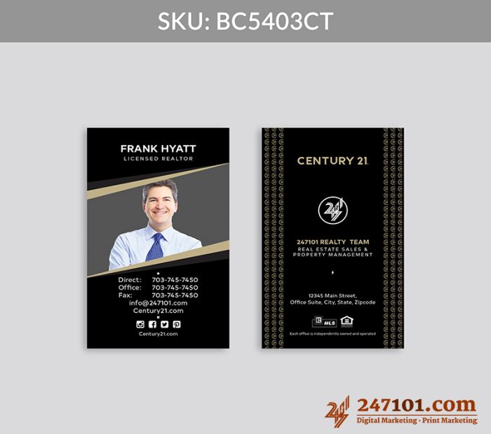 Real Estate Business Cards - BC5403 - Image 23