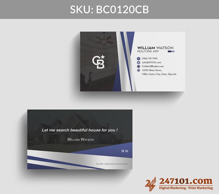 Real Estate Business Cards - BC0120 - Image 2
