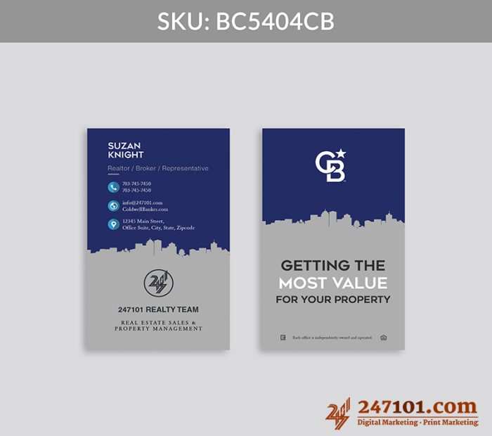 Real Estate Business Cards - BC5404 - Image 10