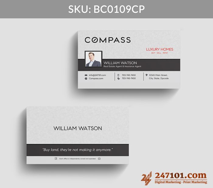 Real Estate Business Cards - BC0109 - Image 10
