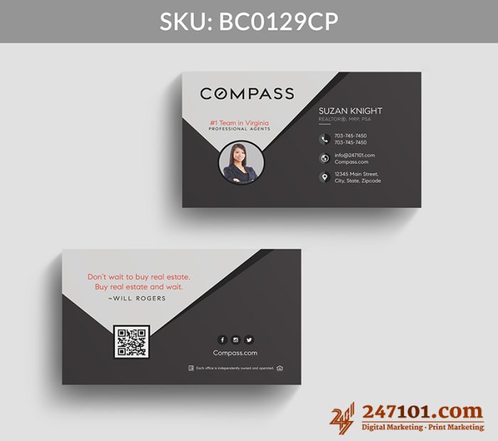 Real Estate Business Cards - BC0129 - Image 12