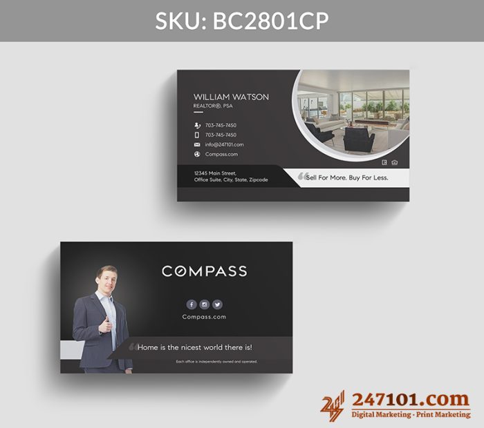 Real Estate Business Cards - BC2801 - Image 10
