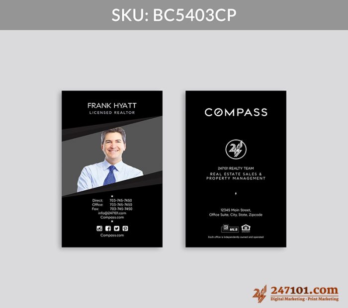Real Estate Business Cards - BC5403