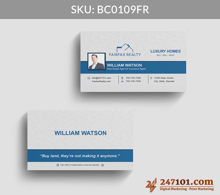 Real Estate Business Cards - BC0109 - Image 20