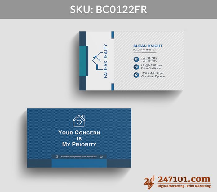 Real Estate Business Cards - BC0122 - Image 26
