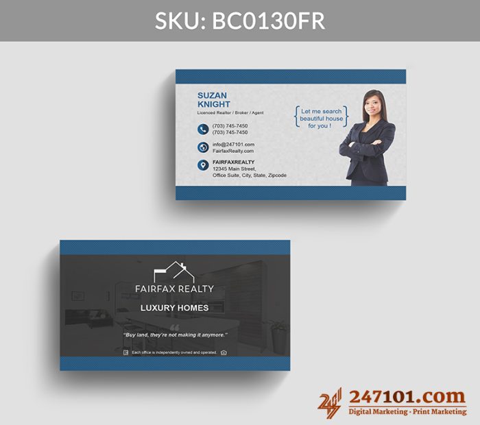 Real Estate Business Cards - BC0130 - Image 22