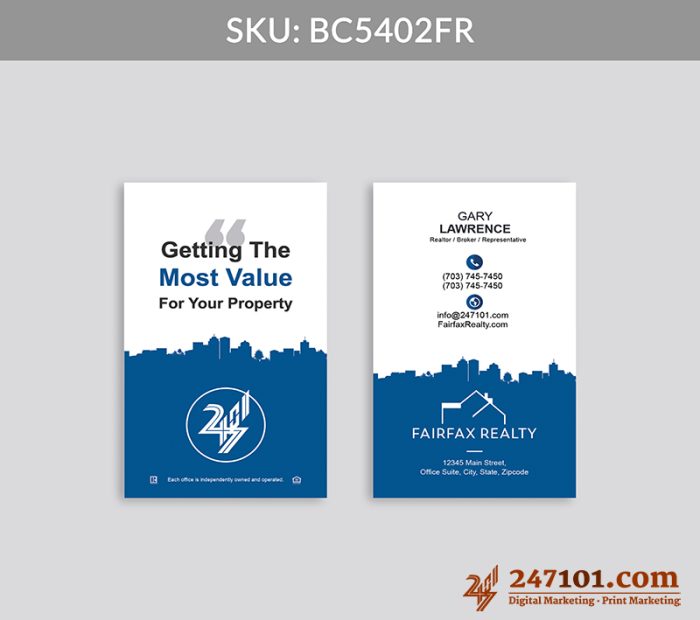 Real Estate Business Cards - BC5402 - Image 13