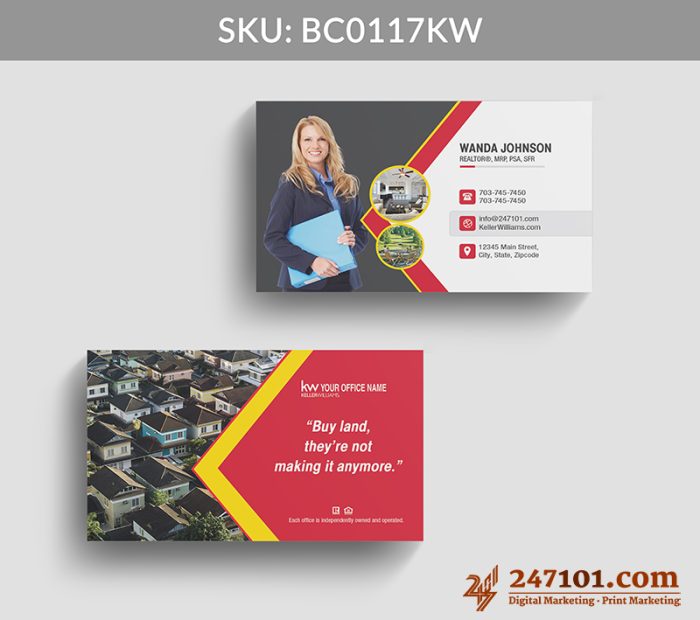 Real Estate Business Cards - BC0117 - Image 10