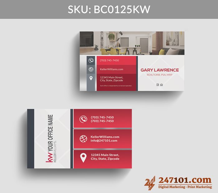 Real Estate Business Cards - BC0125 - Image 8