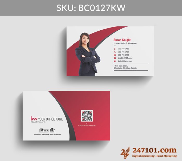 Real Estate Business Cards - BC0127 - Image 10