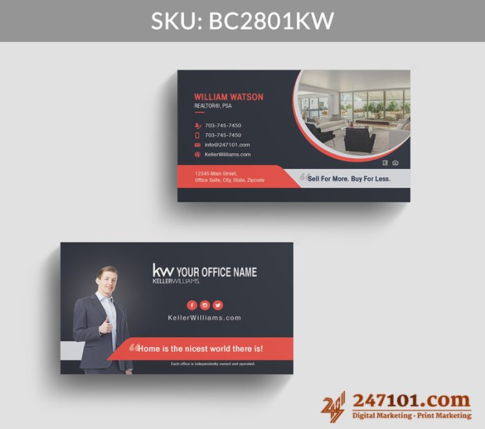 Real Estate Business Cards - BC2801 - Image 8