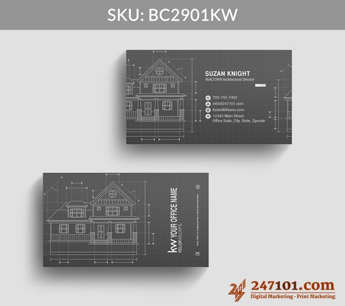 Real Estate Business Cards - BC2901 - Image 7