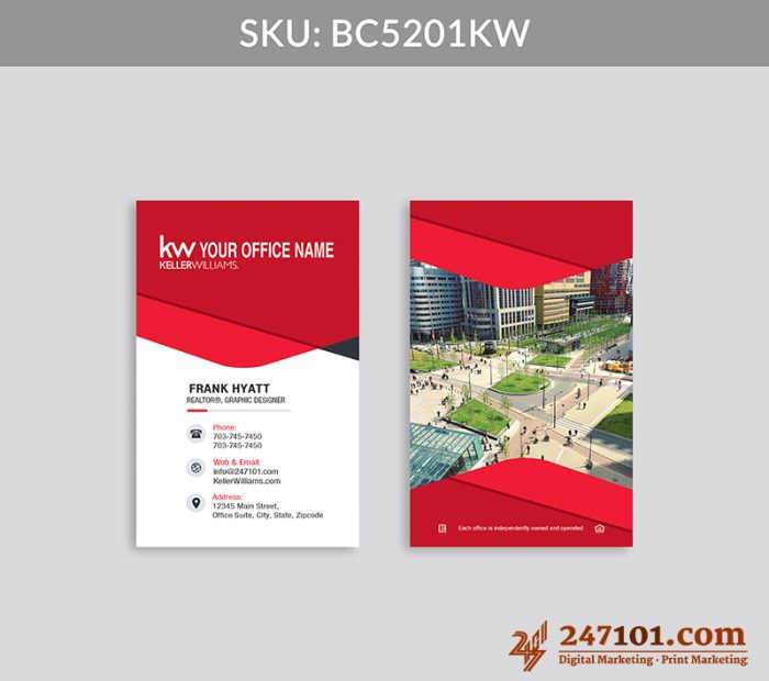 Real Estate Business Cards - BC5201 - Image 7