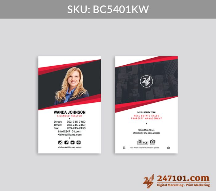 Real Estate Business Cards - BC5401 - Image 8