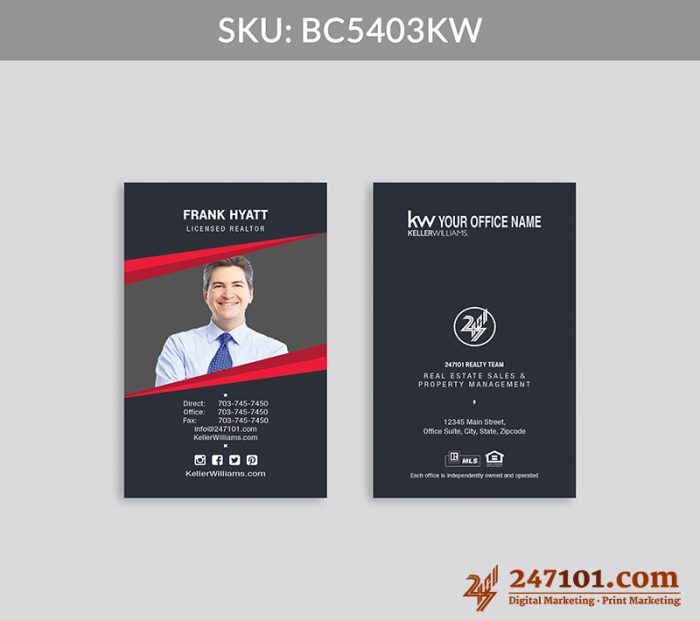 Real Estate Business Cards - BC5403 - Image 8