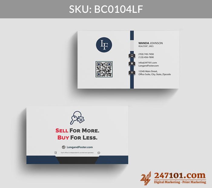 Real Estate Business Cards - BC0104 - Image 6